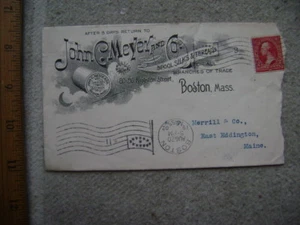 1902 Advertising Cover-Boston, MA Silk & Thread Company - Picture 1 of 1