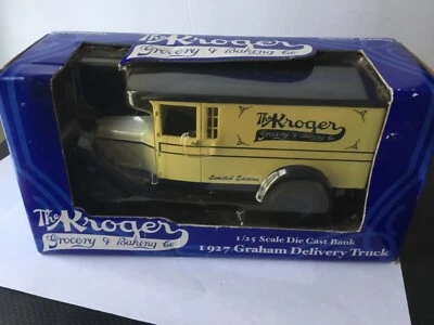 Vintage 2002 RC2 ERTL Collectibles 1927 Graham KROGER Delivery Truck Bank Limitd - Image 1 of 4