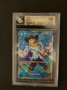 2025 One piece royal bloodline cavendish op10-045 alt art r bgs 10 eng - Imagen 1 de 4