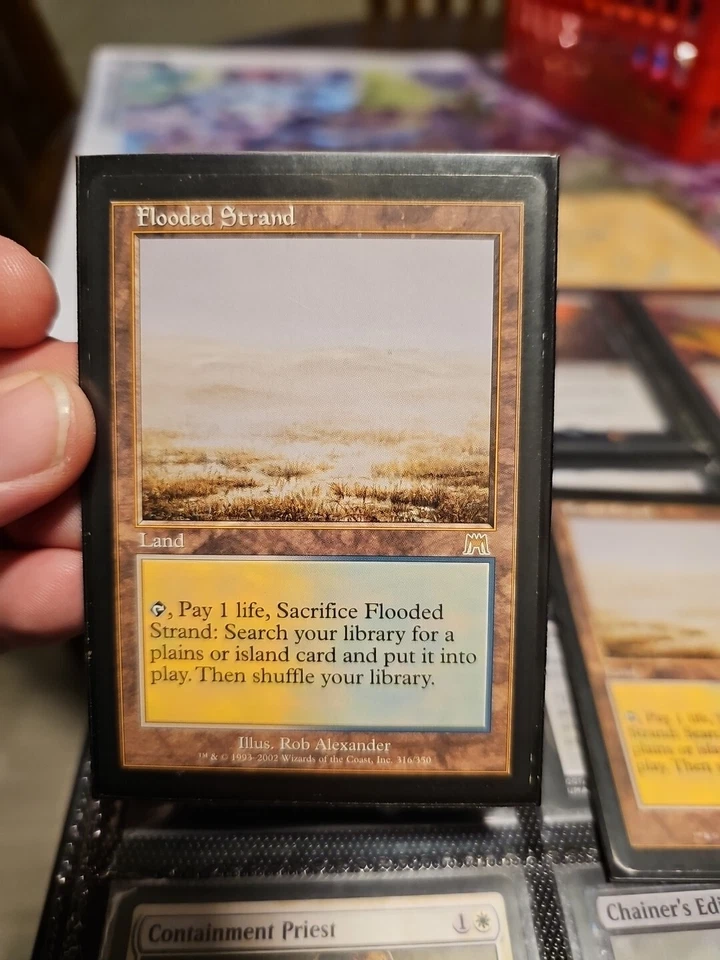 2002 Magic the Gathering Flooded Strand (316/350) Onslaught - Image 1 of 1