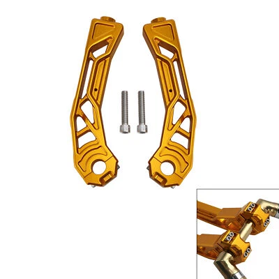 10" Handlebar Riser Clamp Fit For Harley Softail Dyna Fat Bob FXDF 99-17 1" Bar - Image 1 of 4