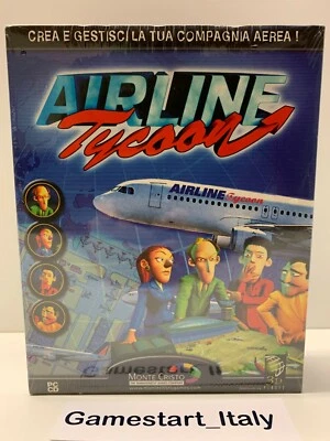 AIRLINE TYCOON - PC COMPUTER - BIG BOX NUOVO SIGILLATO - NEW SEALED - Immagine 1 di 4