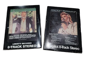 Kenny Rogers Greatest Hits and Share Your Love 8 Track Tapes Liberty - Imagen 1 de 14