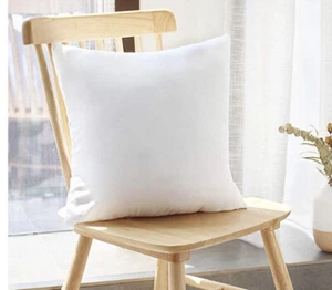 Throw Pillow (1) Decorative Insert Premium Down Alternative Couch Cushion 18x18 - Picture 1 of 2
