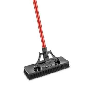 Libman Extra-Large Heavy-Duty Floor Scrub Brush+Swiveling Head+Handle(4 PACK) - Picture 1 of 12