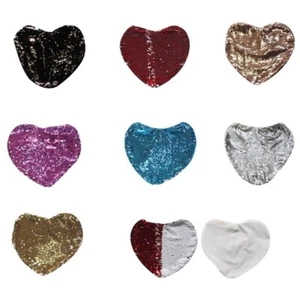 12 Stück Fotodruck Pailletten Kissenbezug Kissenbezug Sublimation Blanko Kissenbezug - Bild 1 von 12