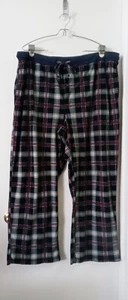 Nautica Sleepwear Men's Pajamas Pants Blue Plaid Size L - Picture 1 of 4