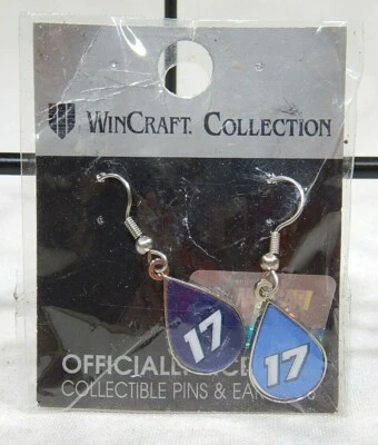 PENDIENTES NASCAR #17 RICKY STENHOUSE JR Tear Drop TF Foto 1 de 2