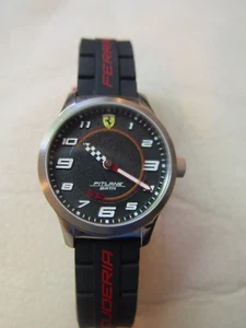 Scuderia Ferrari Pitlane Analog Black Dial Unisex's Watch-0860012 NO BOX - Picture 1 of 7