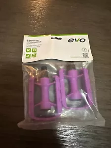 Pedales de bicicleta EVO E-Sport para niños junior de 1/2" púrpura - Imagen 1 de 5