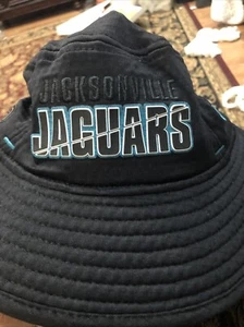 Jacksonville Jaguars New Era Bucket Hat Men's Black NFL Training - Picture 1 of 6