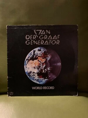 VAN DER GRAAF GENERATOR World Record MERCURY LP vinyl record VG Original Prog - Image 1 of 4