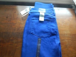 NYDJ Not Your Daughters Jeans Marke Leggins Blau 12 Neu mit Etikett - Bild 1 von 7