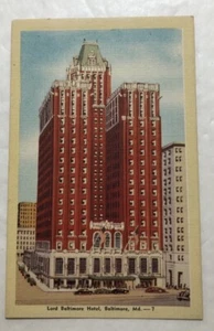 Lord Baltimore Hotel, Baltimore, Maryland. Postcard (W1) - Picture 1 of 2