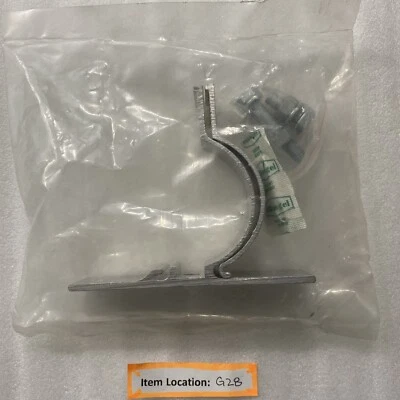 ALUMINUM PIPE POST BRACKETS FOR STREET SIGNS ROAD TRAFFIC PARKING SIGNS - Image 1 of 4