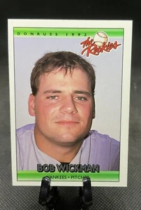 1992 Donruss Rookies #125 Bob Wickman - New York Yankees - Picture 1 of 3