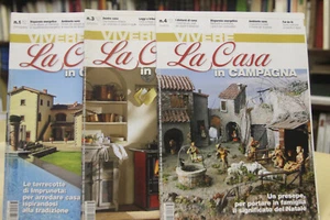 vivere la casa campagna presepe stufe natale terracotta impruneta - Foto 1 di 7