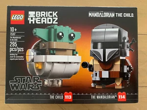 LEGO Brickheadz Star Wars Mandalorian New 75317 The Child Baby Yoda (In Hand) - Picture 1 of 6