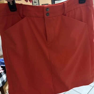 Falda corta de golf Polo Ralph Lauren para mujer coral talla 2 ver descripción Foto 1 de 4