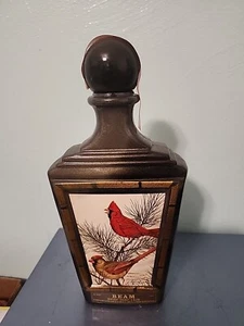 Vintage Jim Beam Collector's Edition XVIII Bottle With Box,Cardinals,Bird A60 - Picture 1 of 10