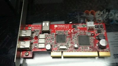 Tarjeta Adaptador PCI Firewire DUAL Pinnacle Systems Booster 2B USADA - 51009867  Foto 1 de 4