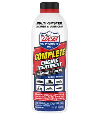 lucas oil Trattamento Completo Motore benzina diesel nel serbatoio 473ml