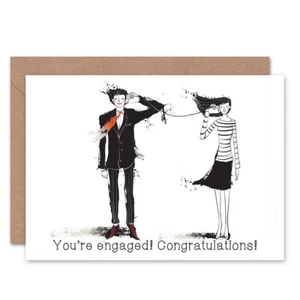 Paar Verlobt Verlobungskarte - Bild 1 von 4