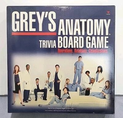 Greys Anatomy Trivia Board Game Operations, Relations, Complications. Very Good. - Image 1 of 4
