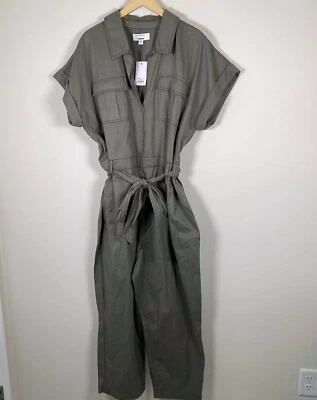 Mono de carga utilitario Now + Gen Sonoma manga corta verde militar talla XXL 2XL NUEVO CON ETIQUETAS Foto 1 de 4
