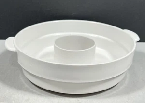 Bandeja de goteo blanca de repuesto Black & Decker Handy Steamer Plus HS90 con asas - Imagen 1 de 3