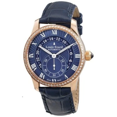 New 18k Rose Gold LOUIS ERARD Automatic ETA2895-2 Watch Diamonds  Swiss Made - Image 1 of 3
