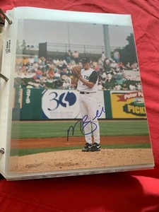 FOTO 8X10 FIRMADA AUTOGRAFIADA POR MATT BELISLE CINCINNATI REDS #1 CERTIFICADO DE AUTENTICIDAD - Imagen 1 de 1