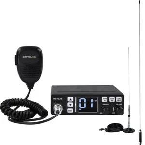 Retevis MB63 CB-Funkgerät Mobilgerät mit Mobile Antennen-Set fürTrucker Road - Zdjęcie 1 z 13