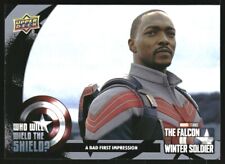2022 UD Falcon/Winter Soldier Who Will Wield Shield? #5 A Bad First Impression 