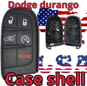 Repuesto para Dodge 2014-2022 Durango Smart Key Fob Shell Case M3N40821302 + AA - Imagen 1 de 4