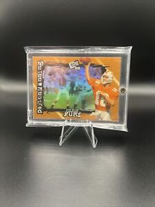 1998 Press Pass Fields Of Fury Peyton Manning RC early serial# BGS 8.5