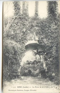 CP 40 Landes - Sore - La Porte de la "Ville" - JD - Picture 1 of 2