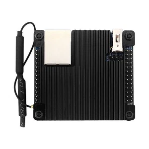 Aluminum + Acrylic Cooling Shell Passive Heatsink Case For Orange Pi Zero 2 E - Photo 1/8
