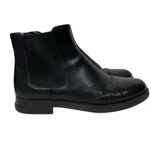 Camper Iman Chelsea Black Leather Ankle Boots EU 41 US 10 - Picture 1 of 10
