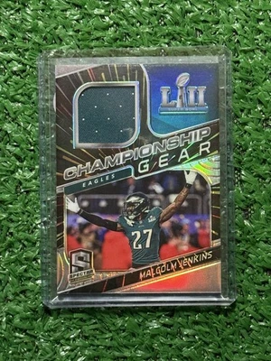 2020 Spectra - Malcom Jenkins Championship Gear /60 - Player Worn Patch - Image 1 of 2