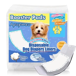 Disposable Dog Diaper Liners - 20PCS Booster Pads for Male Female Dogs - Dogg... - Foto 1 di 7