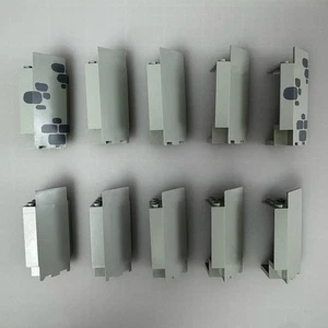LEGO Castle Parts Gray Corner Wall Panel & Scattered Stone Panel Lot Grey As Is - Picture 1 of 5