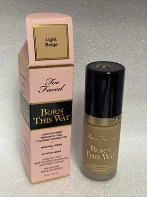 Too Faced Born This Way Original Foundation Medium To Full Coverage Light Beige - Image 1 of 4