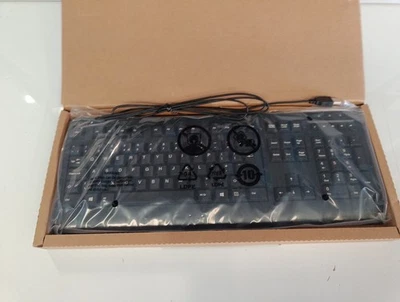 Acer - KB75211 - QWERTZ Keyboard Black - USB - DKUSB1P064 - New - Image 1 of 2