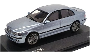 Solido 1/43 Scale S4310503 - 2003 BMW E39 M5 5.0 V8 32V - Water Silver - Picture 1 of 5