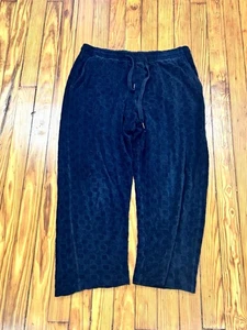 Todd Snyder Terry Pant 3-D Camo Jacquard Viscose Blend Black Sz Large $248 - Picture 1 of 4
