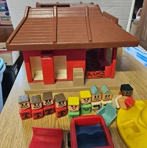 Juego y accesorios vintage Fisher Price McDonalds #430 1974 - Imagen 1 de 8