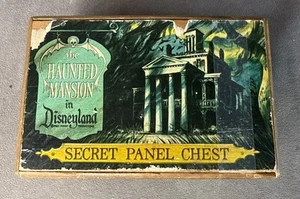 Cofre Panel Secreto Mansión Embrujada Disneyland Años 70 De Colección - Imagen 1 de 16
