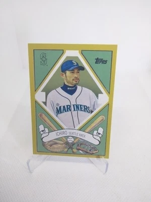 2008 Topps Heritage Card #TCP11 Ichiro Suzuki Seattle Mariners  - Image 1 of 4
