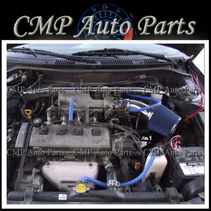 BLUE AIR INTAKE KIT FOR 1990-1997 GEO Prizm 1.6 1.6L 1.8 1.8L ENGINE - Bild 1 von 1